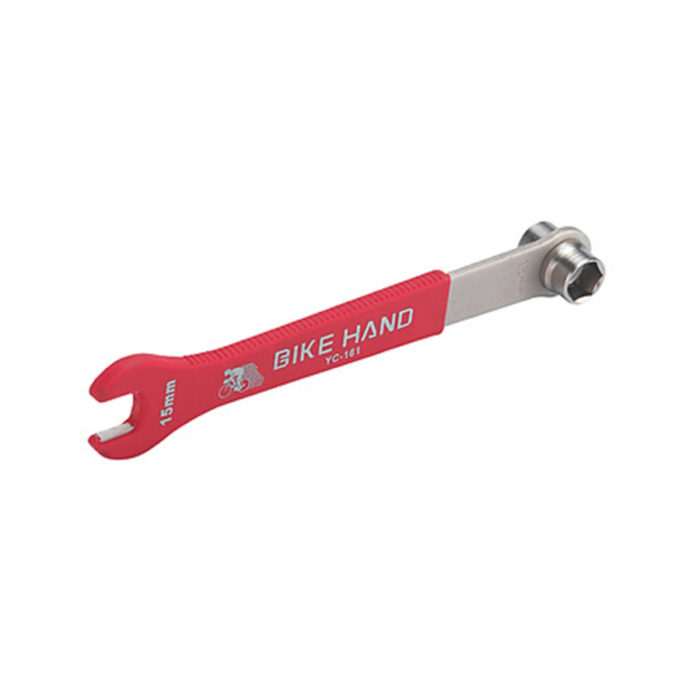 Bike Hand YC-728 – Kit Pro Shimano 18 Outils – Dérive-chaîne, Clé Pédale, Démonte-pneus, Clés à Rayons – VTT/route