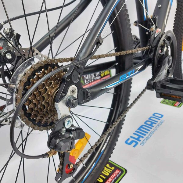 Bicicleta-guayaquil-mtb-montañera-talla-mega-bike-store-bike-shimano-gti-snap24-aro24-aluminio-azul-negro
