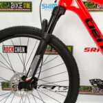 Bicicleta-guayaquil-mtb-montañera-talla-mega-bike-store-bike-shimano-benelli-m20-4.0-pro-italiana-carbono-negro-naranja.