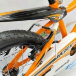 Bicicleta-guayaquil-mtb-montañera-talla-mega-bike-store-bike-shimano-kawasaki-kbx-aro-16-acero-blanco-naranja
