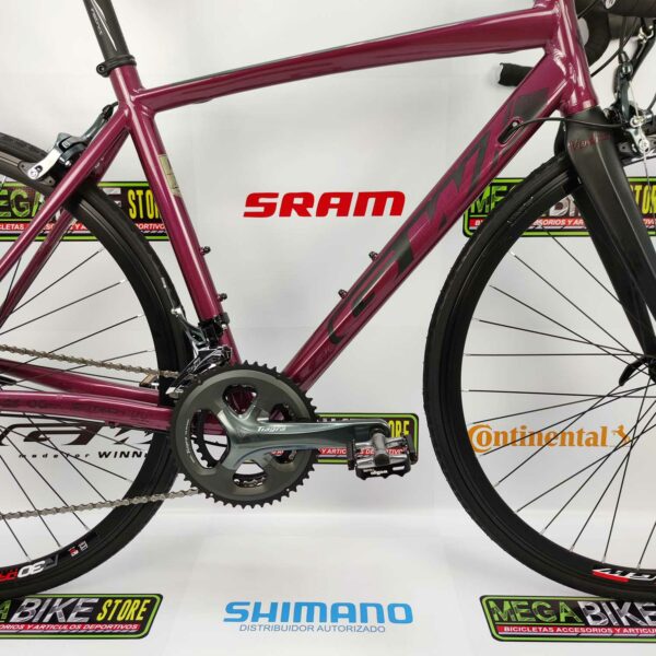 Bicicletas-talla-aro-700-mega-bike-store-bike-ruta-carrera-shimano-triatlón-gw-bikes-ventoux-shimano-tiagra-aluminio-aro-700-vinotinto