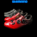 Bicicletas-talla-aro-700-mega-bike-store-bike-ruta-carrera-shimano-triatlón-zapatos-deportivos-shimano-rc701-negro-rojo