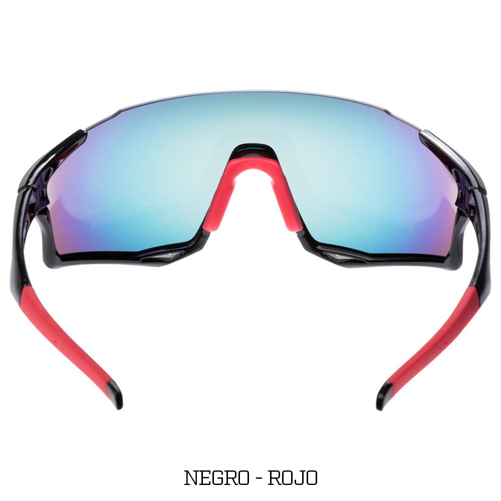 Gafas Para Ciclismo GW Calvert Full Color con Proteccion UV para Bicicleta  813310 (N-Roja) - MegaBike Store