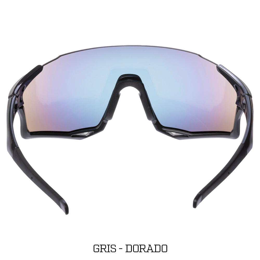 Gafas Para Ciclismo GW Calvert Full Color con Proteccion UV para Bicicleta  813310 (Gris-Dorada) - MegaBike Store