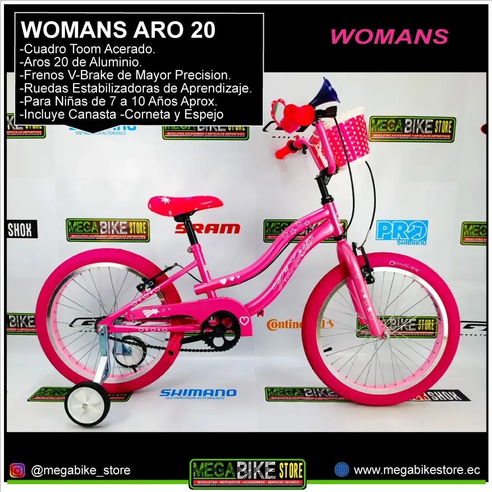 Motivar Inconsistente reemplazar Bicicleta Aro 20 Para niñas de 7 a 10 Años Womans Toom